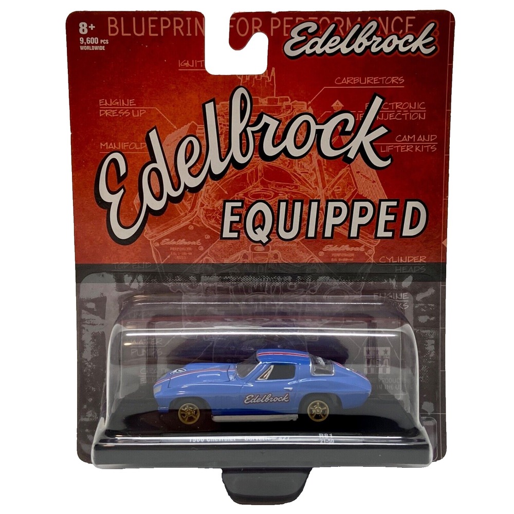 M2 Machines 1966 Chevrolet Corvette 427 Edelbrock Performance 1:64 Car R81 21-50